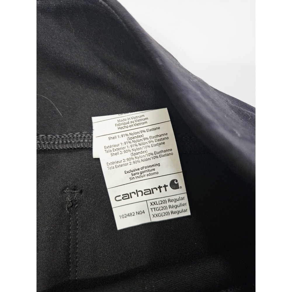 Carhartt Women's Force Midweight‎ Utility Legging Size 2XL Black - Picture 6 of 6